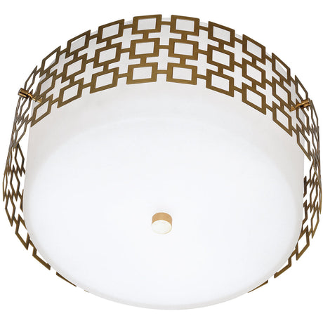 Laser-Cut Metal Framed Ceiling Lamp | Jonathan Adler Parker | Oroa.com