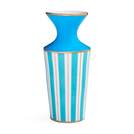 Blue Stripes Porcelain Vase | Jonathan Adler Portofino | Oroa.com