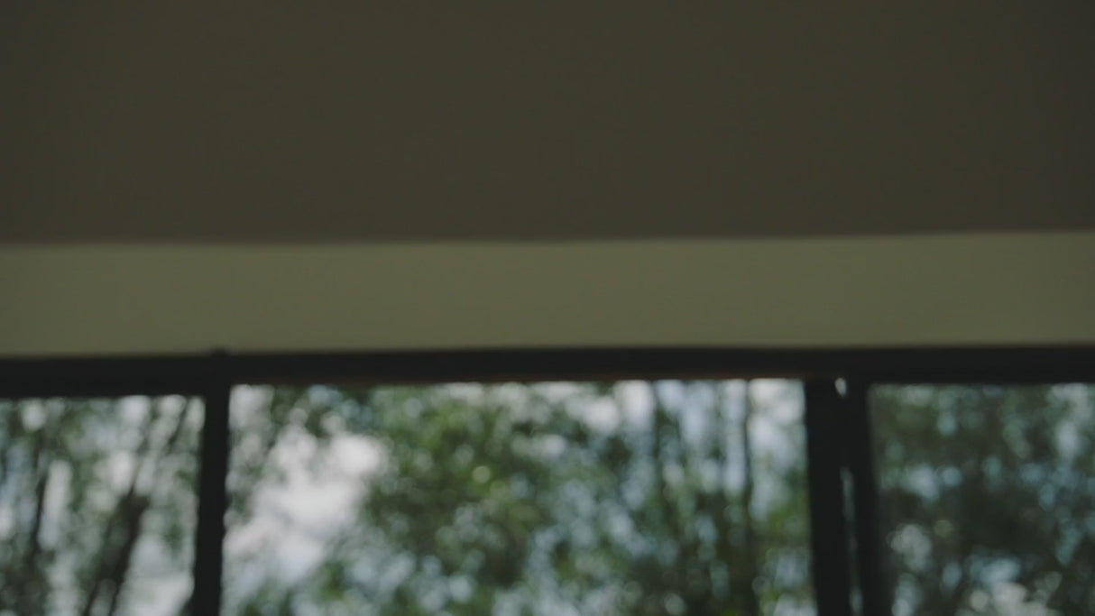 Cushioned Mahogany Pouf | Ethnicraft Roller Max | Oroa.com