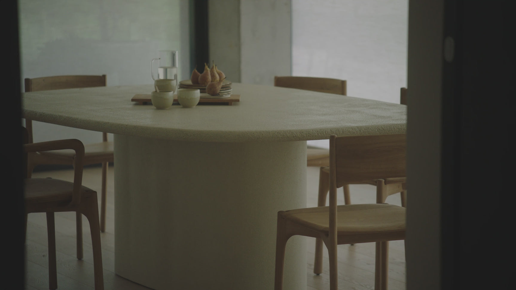 Hand-printed Glass Valet Tray | Ethnicraft Second Nature | Oroa.com