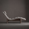 Beige modern lounge chair/chaise - curved. www.oroa.com