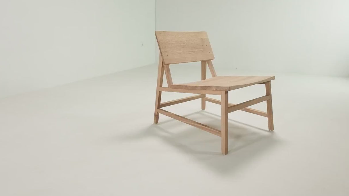 Oiled Oak Lounge Chair | Ethnicraft N3 | Oroa.com
