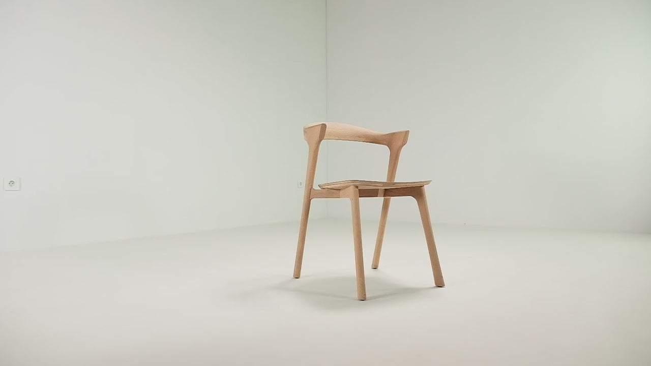 Modern Oak Dining Chair  | Ethnicraft Bok | OROA.COM