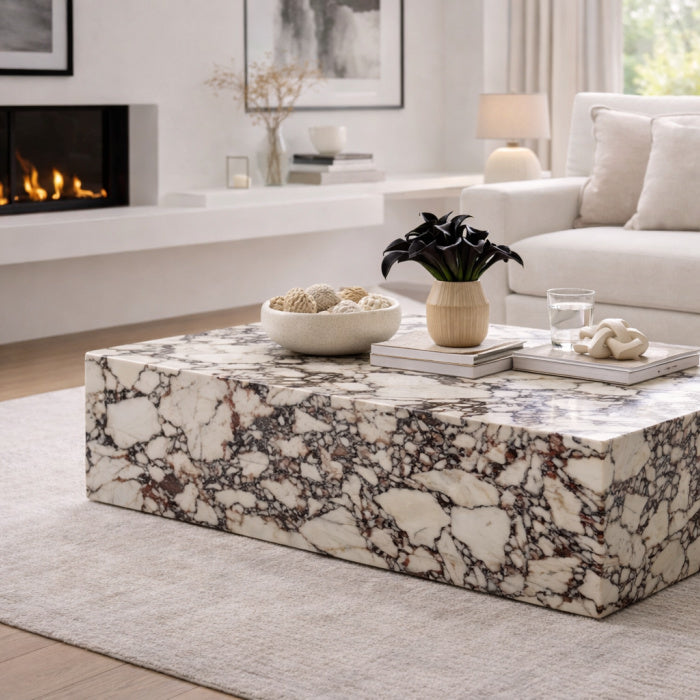   Marble-patterned coffee table - www.oroa.com | Oroa.com