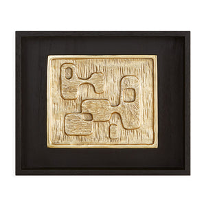 Solid Brass Relief Wall Art | Jonathan Adler Reform | Oroa.com