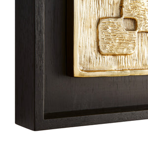 Solid Brass Relief Wall Art | Jonathan Adler Reform | Oroa.com