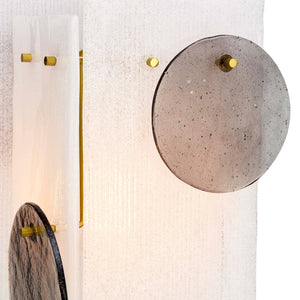 Opaque Ribbed Glass Pendant Lamp | Jonathan Adler Rialto | Oroa.com