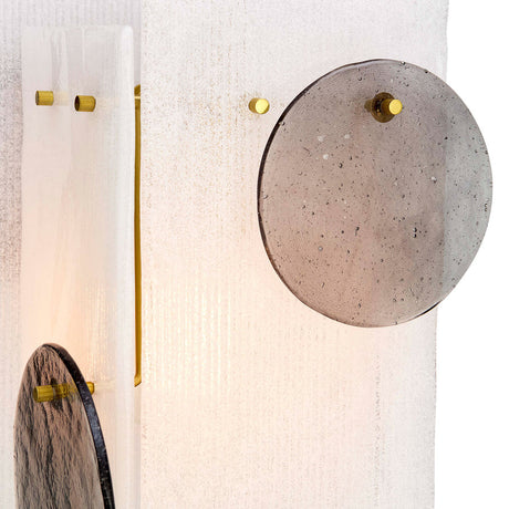 Opaque Ribbed Glass Pendant Lamp | Jonathan Adler Rialto | Oroa.com