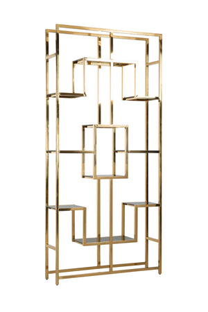   Geometrical Gold Cabinet | Oroa.com