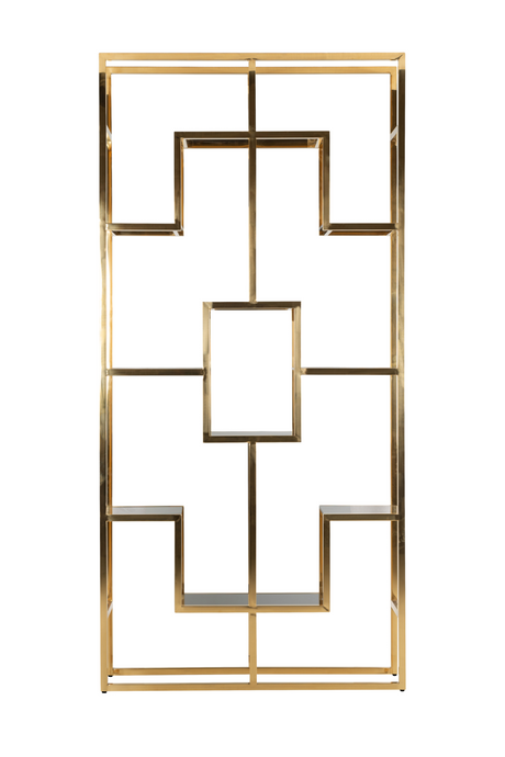  Geometrical Gold Cabinet | Oroa.com