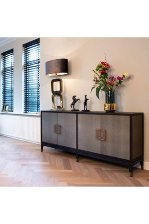   Leather Modern Sideboard | Oroa.com