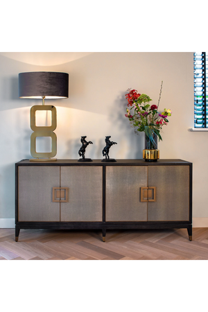   Leather Modern Sideboard | Oroa.com