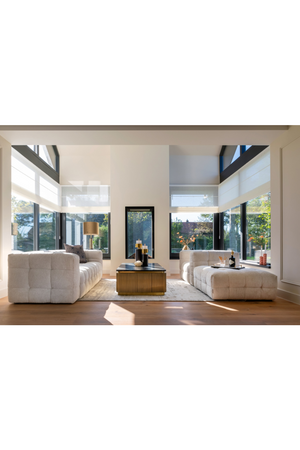   Gold Rectangular Coffee Table | Oroa.com