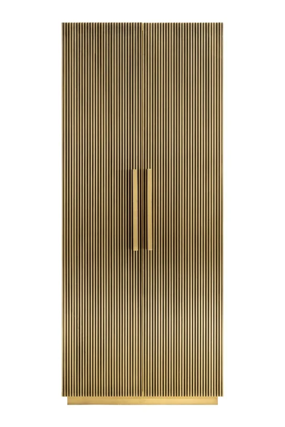 Gold 2-Door Cabinet | Richmond Interiors Ironville | Oroa.com