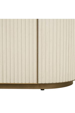   White Ceramic 4-Door Sideboard | Oroa.com
