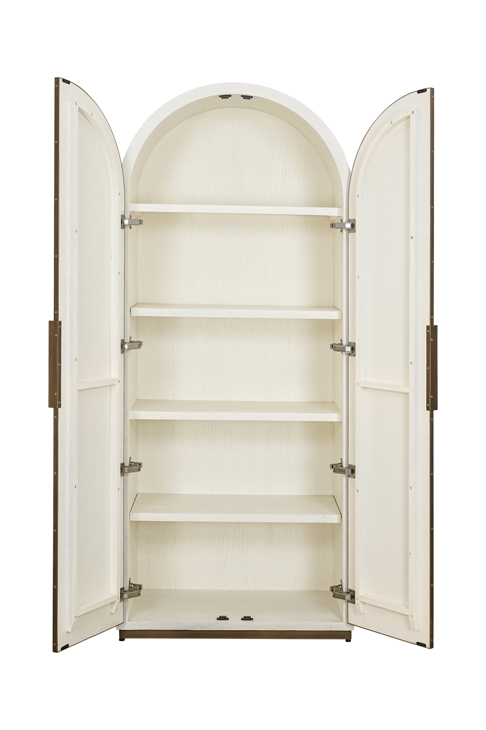   White Arched 2-Door Cabinet | Oroa.com