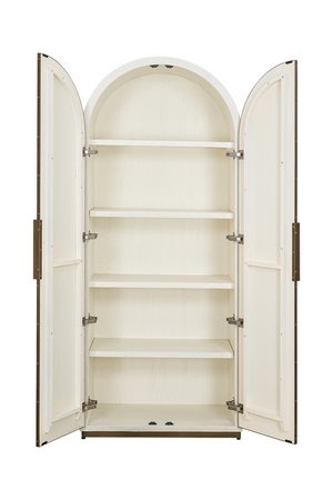   White Arched 2-Door Cabinet | Oroa.com