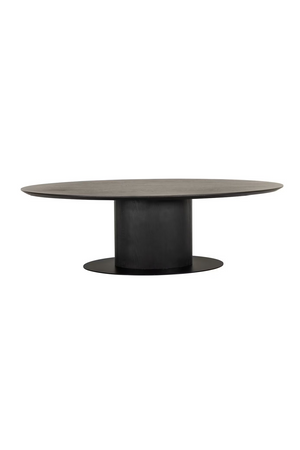   Brown Wooden Oval Dining Table | Oroa.com