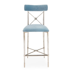 Velvet Counter Stool | Jonathan Adler Rider | Oroa.com