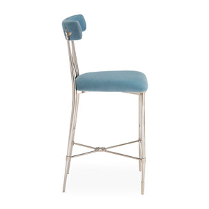 Velvet Counter Stool | Jonathan Adler Rider | Oroa.com