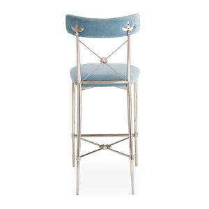 Velvet Counter Stool | Jonathan Adler Rider | Oroa.com