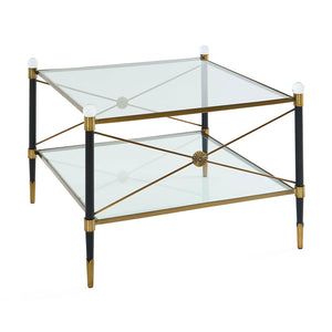 Two-Tier Glass Coffee Table | Jonathan Adler Rider | Oroa.com