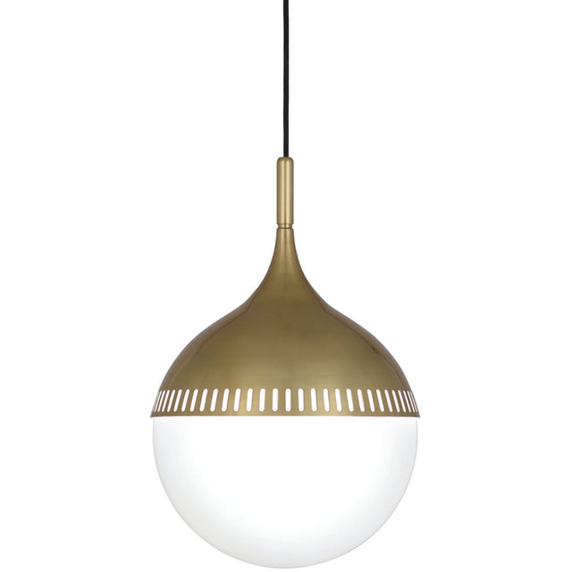 White Glass Orb Pendant Light | Jonathan Adler Rio | Oroa.com