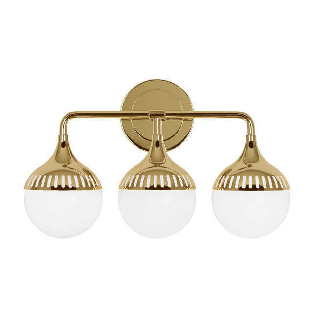 Three-Light Glass Wall Lamp | Jonathan Adler Rio | Oroa.com