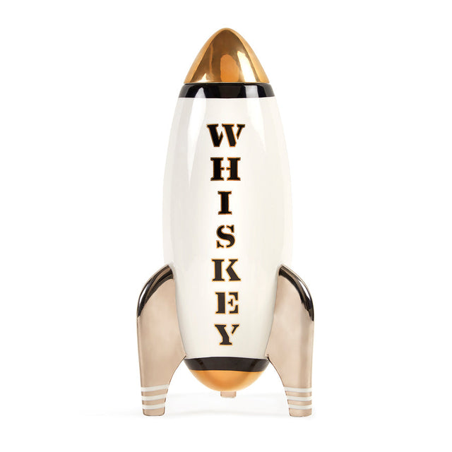 Glossy Porcelain Whiskey Decanter | Jonathan Adler Rocket | Oroa.com