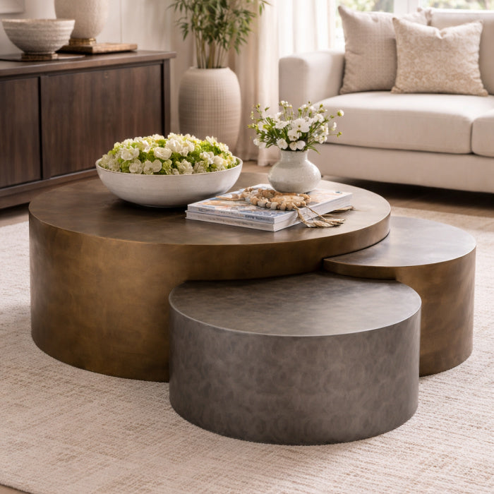   round nested coffee tables - www.oroa.com | Oroa.com