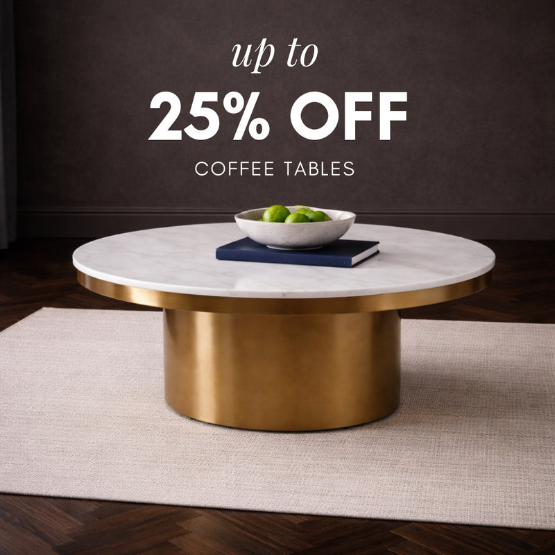 round marble coffee table - www.oroa.com