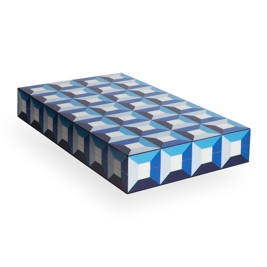 Geometric Patterned Backgammon Set | Jonathan Adler Sorrento