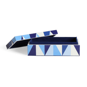 Geometric Pattern Lacquer Box S | Jonathan Adler Sorrento | Oroa.com