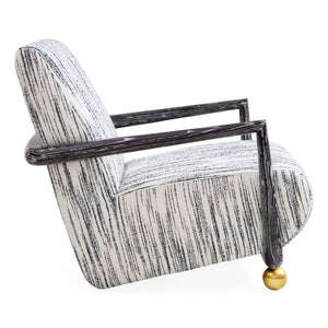 Golden Orb Leg Club Chair | Jonathan Adler St. Germain | Oroa.com