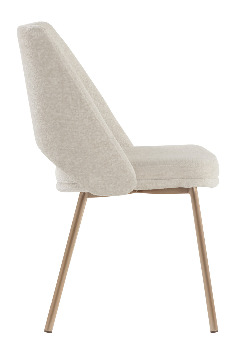   Modern European furniture - Cutout-Back Fabric Dining Chairs (2) - www.oroa.com | Oroa.com