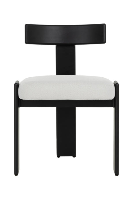 Modern European furniture - T-Shaped Back Indoor/Outdoor Dining Chairs (2) - www.oroa.com