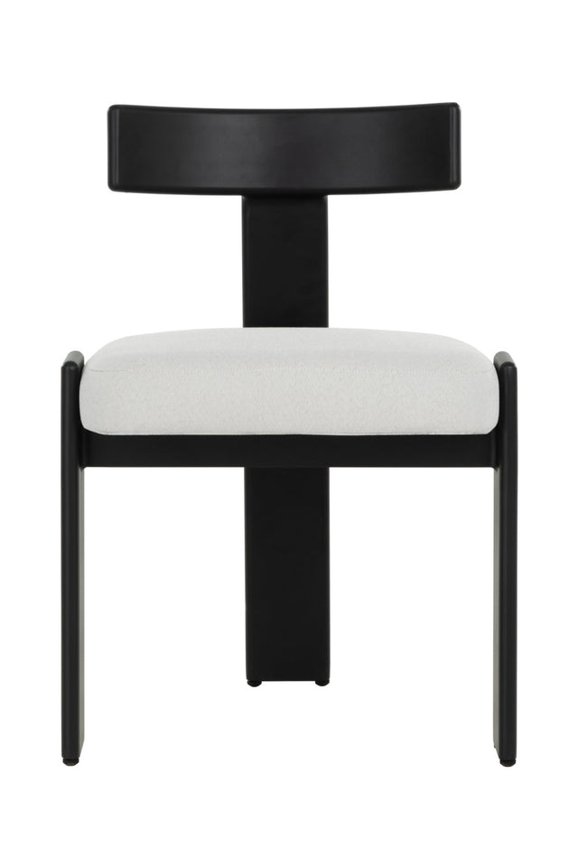 Modern European furniture - T-Shaped Back Indoor/Outdoor Dining Chairs (2) - www.oroa.com