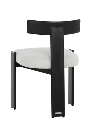 Modern European furniture - T-Shaped Back Indoor/Outdoor Dining Chairs (2) - www.oroa.com