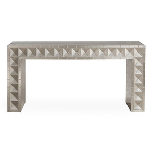 Nickel-Plated Console Table | Jonathan Adler Talitha | Oroa.com