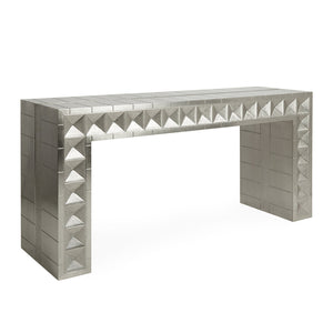 Nickel-Plated Console Table | Jonathan Adler Talitha | Oroa.com