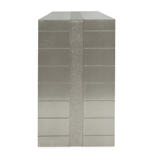 Nickel-Plated Console Table | Jonathan Adler Talitha | Oroa.com