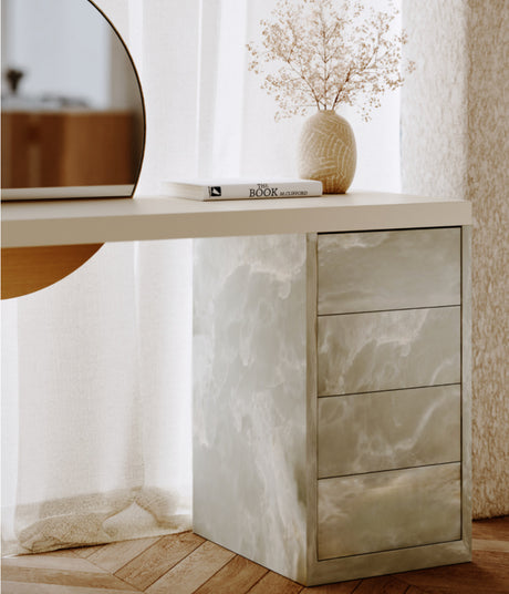travertine desk - www.oroa.com