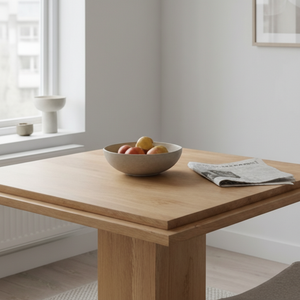   Modern European furniture - Square Natural Wood Table - www.oroa.com | Oroa.com