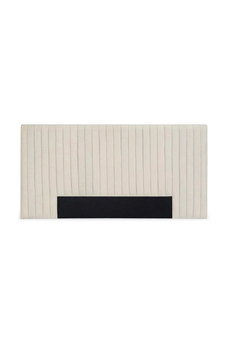 Cream Channeled King Headboard | NV Gallery Mr Big | Oroa.com