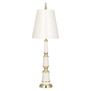 Brass Accent Lacquered Buffet Lamp | Jonathan Adler Versailles | Oroa.com