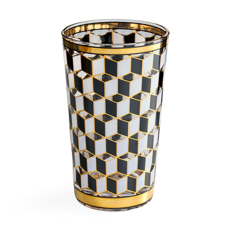 Gold Detail Highball Glasswares (4) | Jonathan Adler Versailles | Oroa.com