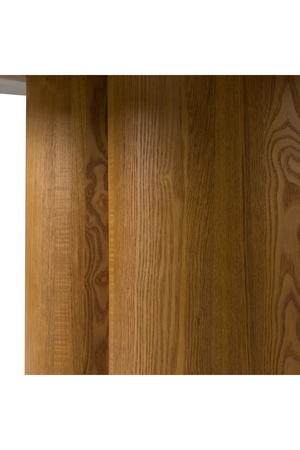   Walnut Base Round Dining Table | Oroa.com