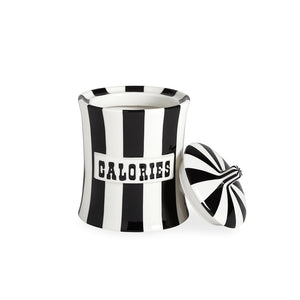 Stripes Porcelain Canister | Jonathan Adler Vice