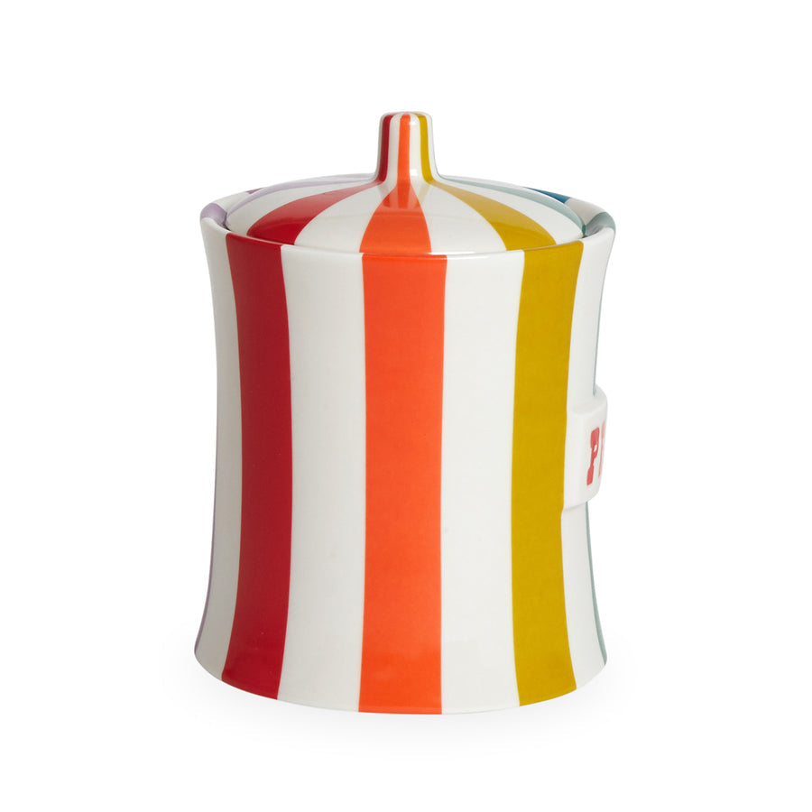Multicolored Porcelain Canister | Jonathan Adler Vice Pride | Oroa.com