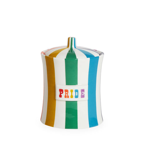 Multicolored Porcelain Canister | Jonathan Adler Vice Pride | Oroa.com